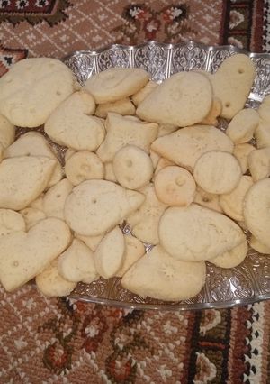 عکسی از دستور بیسکویت