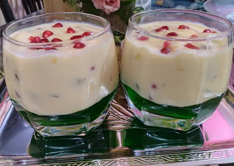 Simple Way to Make Super Quick Homemade Fruit Custard