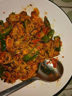 Foto resep Kerang cabe ijo