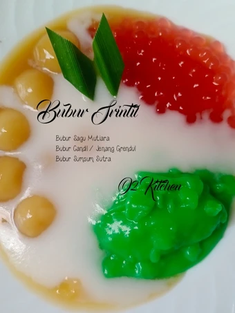 Cara Gampang Menyiapkan Resep #049 Bubur Srintil (Sagu Mutiara, Jenang Grendul, Sumsum) yang Bikin Ngiler Anti Ribet, Uenak Banget