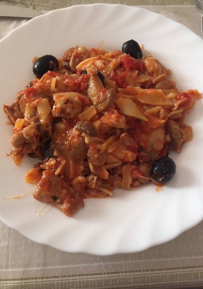 Una foto de Macarrones a la Toscana