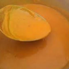 A picture of Gbegeri (miyan wake).