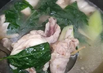 How to Make Tasty Tinolang Manok Filipino Chicken ginger soup