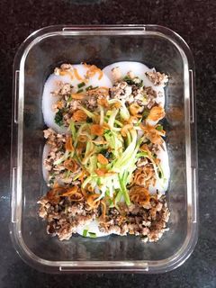 Hình của món Bánh bèo keto.