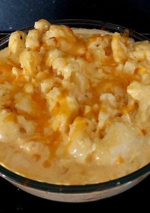 A picture of Cauliflower Cheese with Shallot 😍.