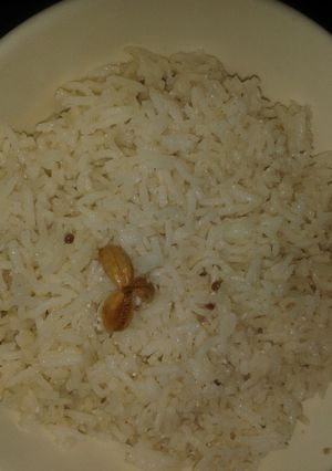 A picture of Wali wa Nazi (Coconut Rice).