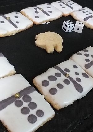 Una foto de Galletas Dominó 🎲