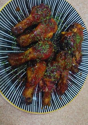 صورة لوصفة افخاذ الدجاج مشوي بالعسل 😋
