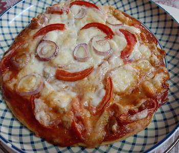 Popular Cuisine No cheesemayonnaise pizza Delicious Perfect