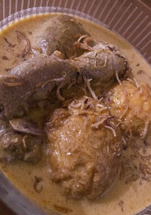 Foto resep [143] Gulai Ayam & Telur Bumbu Instan