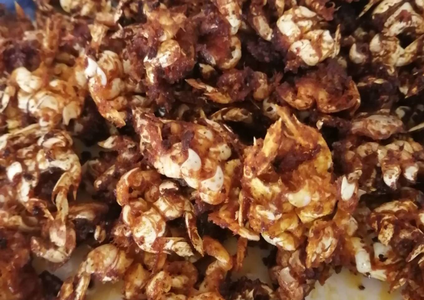 Fried sea lice