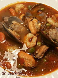 Una foto de Caldereta de mariscos