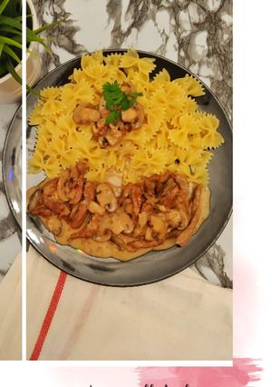 صورة لوصفة بيف ستروجونوف