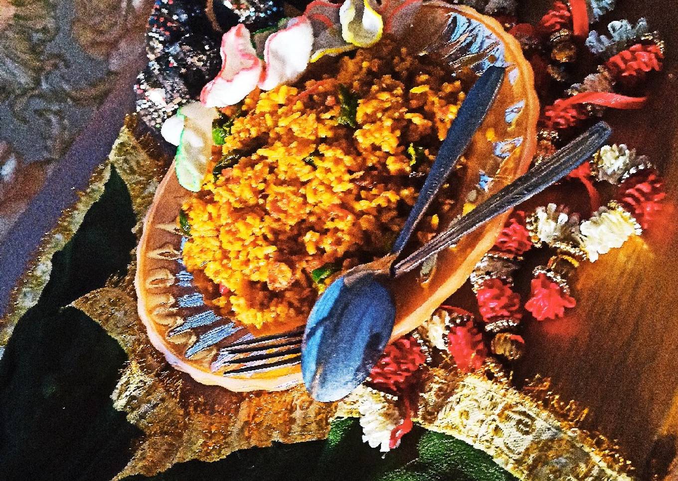 Nasi Goreng Garam Massala||Garam Massala Fried Rice
