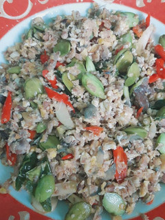 Foto resep Orak arik peda pete