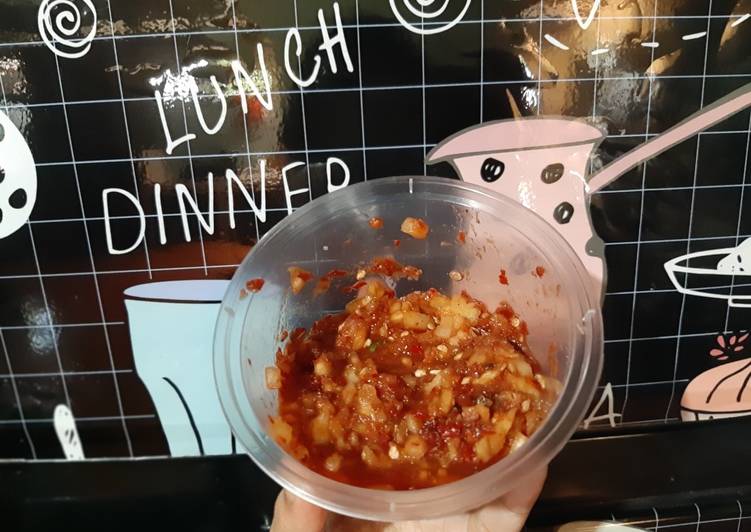 Resep Sambal nanas Anti Gagal
