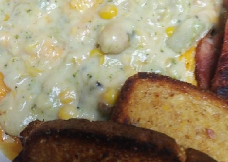 Easiest Way to Prepare Any-night-of-the-week Happy Creamed Corn and Friends