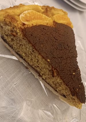 Une photo de Tarte automnale aux amandes et clémentine 🍊🍂