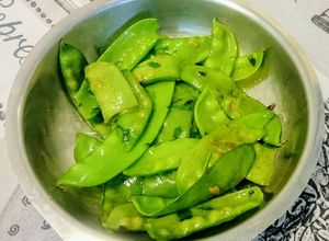 Foto de Ervilhas tortas salteadas