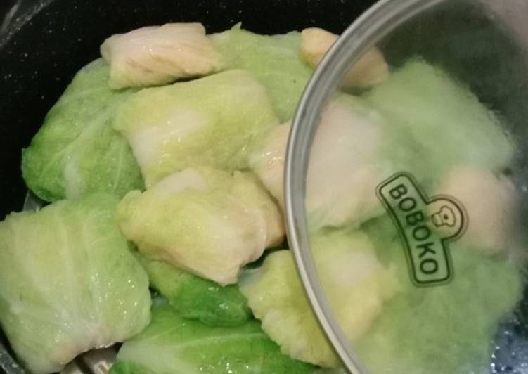 Bahan Sawi gulung ayam | Resep Bumbu Sawi gulung ayam Yang Mudah Dan Praktis