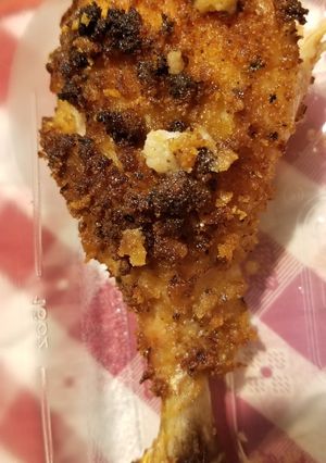 A picture of Baked Drumsticks.