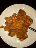 Stewed arrow root