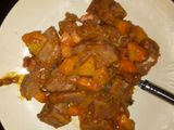 Stewed arrow root