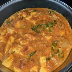 A picture of Paneer gravy.