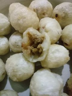 Foto resep Cimol isi ayam super pedas