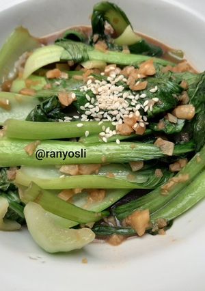 Foto resep 26. Pokcoy Saus Tiram Bawang Putih