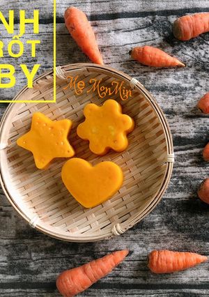 Hình của món Ăn dặm : Bánh cà rốt baby.