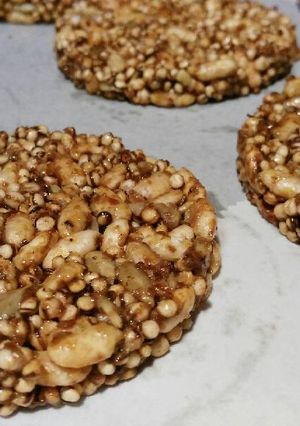 Una foto de Barritas de cereales y/o granola casera (sin gluten, sin lactosa, sin huevo, sin sorbitol, sin fructosa, FODMAP)