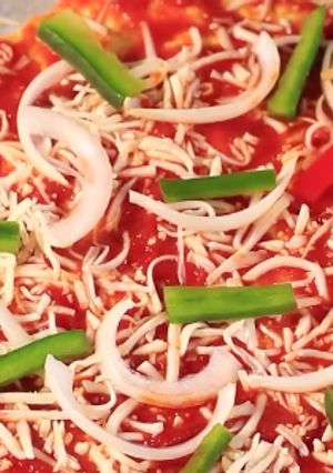 Una foto de Pizza de pollo fitness (sin Carbohidratos)