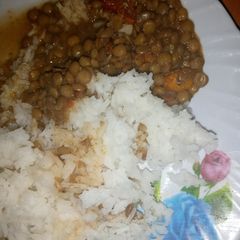 Lentils stew A picture of Lentils stew.