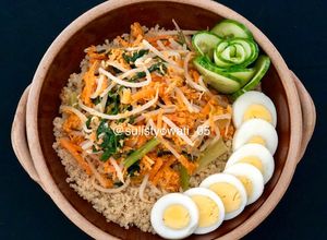 Foto resep Urap + Quinoa