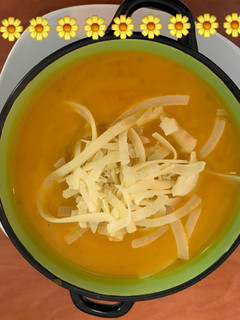 Una foto de Crema de zapallo