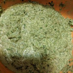 Tali: Creamy dreamy Green Goddess dressing A picture of Tali: Creamy dreamy Green Goddess dressing.