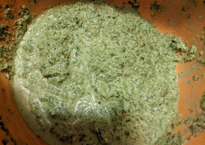 Tali: Creamy dreamy Green Goddess dressing