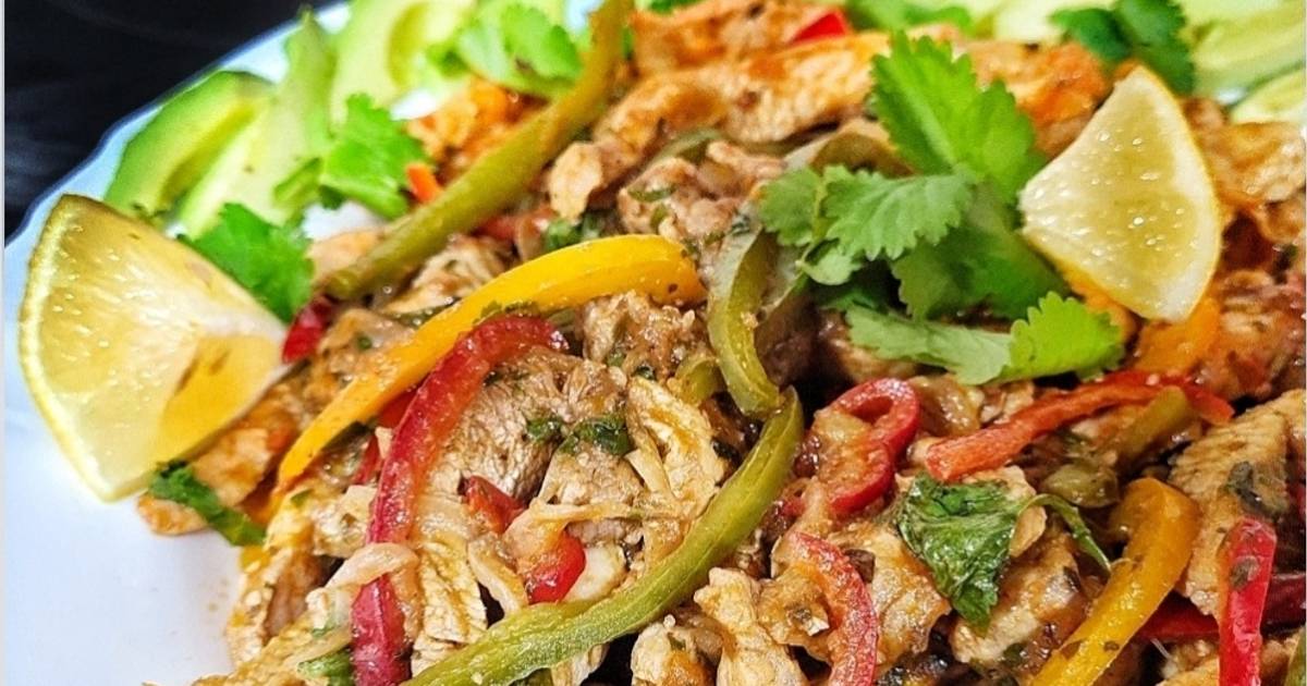 Fajitas de cerdo al limón Receta de Sandra_M Cookpad