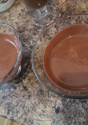 Kókuszos csoki mousse🥥🍫 recept fotója