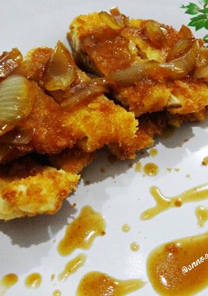 Foto resep Chicken Katsu dengan saus teriyaki