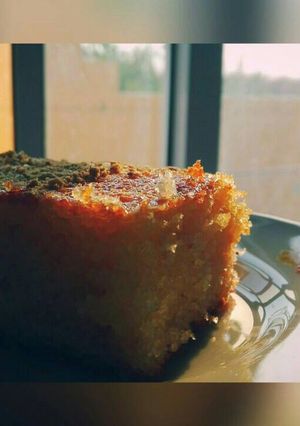 صورة لوصفة بسبوسه محشيه