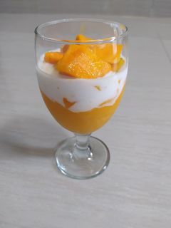 Foto resep Smoothies mangga ala king mango vegan friendly!
