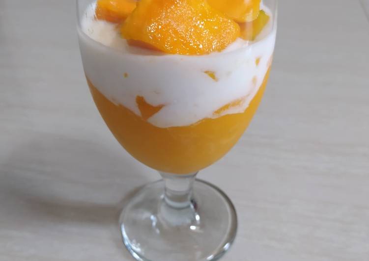 Resep Smoothies mangga ala king mango vegan friendly!, Lezat