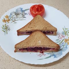 Beetroot sandwich A picture of Beetroot sandwich.