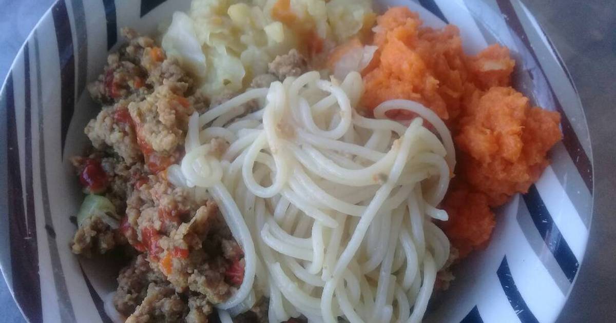 49 Easy And Tasty Beef Mince With Peppers And Spaghetti Recipes By Home Cooks Cookpad