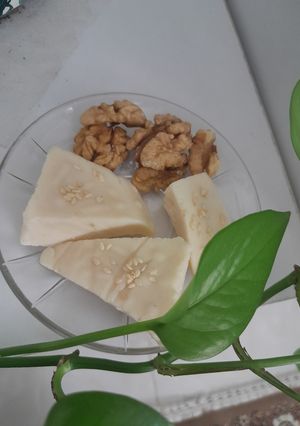 عکسی از دستور پنیر خانگی