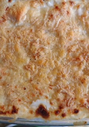 Una foto de Pasta con bechamel