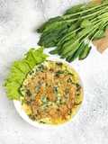 503. Telur dadar horenso