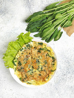 Foto resep 503. Telur dadar horenso